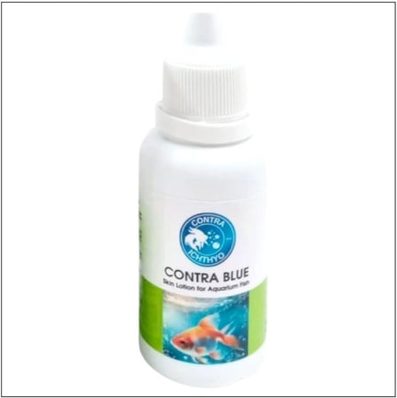 Contra Ichthyo Contra Blue Metilen Mavisi Akvaryum Balıkları İçin Cilt Losyonu 50 ml