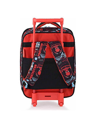 Spiderman Web Slinging Time Çekçekli Anaokul Çantası 41347