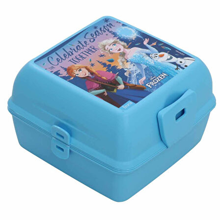 Frozen Beslenme Kabı, Frozen Elsa Açık Mavi Beslenme Kabı,  Beslenme Kutusu 43650