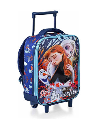 Frozen Çekçekli Anaokulu Çantası Sister Connection
