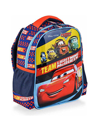 Cars Team Lightning Mcqueen Şimşek Anaokulu Çantası 48244