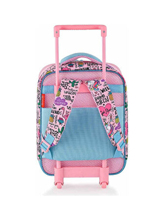 Unicorn Girl Power Çekçekli Anaokul Çantası 48310