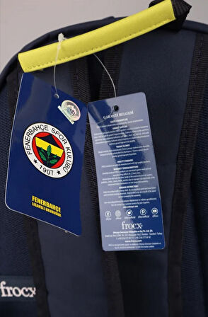Lisanslı Fenerbahçe İlkokul Çantası 1907 Republic Of Fenerbahçe