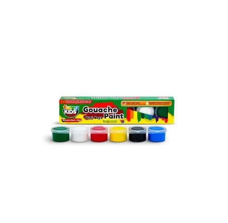 6'lı Guaj Boya Rich Funny Kids Gouache Paint 25ml