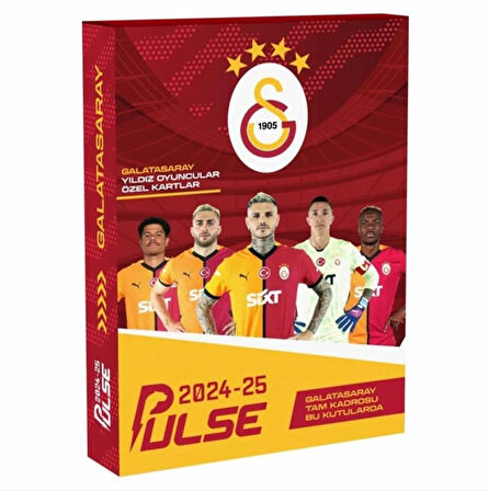 Lisanslı Galatasaray Pulse Futbolcu Kartları 2024-25 - 12 Kart