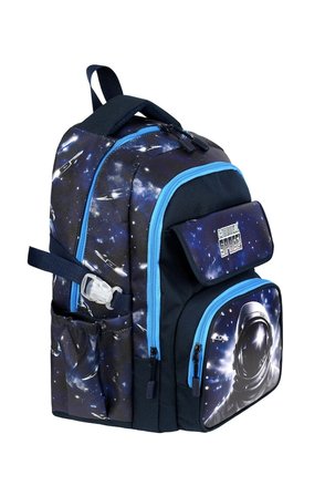 Astronot Desenli İlkokul Çantası + Beslenme Çantası + Kalemlik Set 