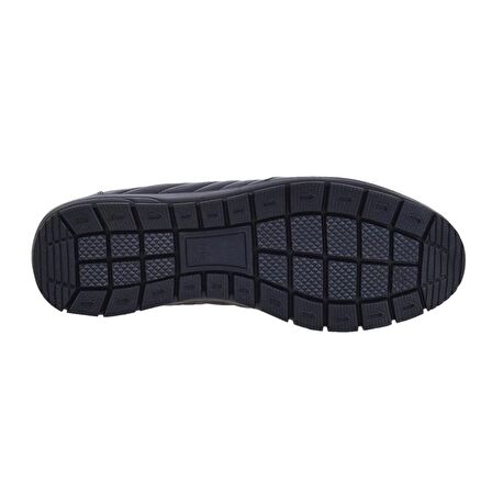 Berenni M197 Siyah %100 Deri Erkek Sneakers Spor Ayakkabı