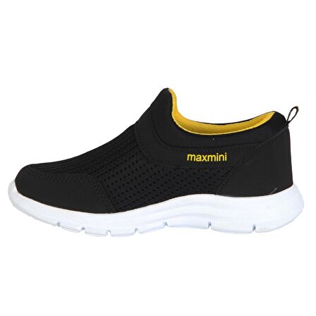 Ayakcenter Maxmini Siyah Bağsız Yazlık Erkek Çocuk Spor Ayakkabı