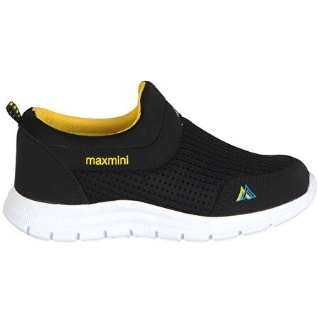 Ayakcenter Maxmini Siyah Bağsız Yazlık Erkek Çocuk Spor Ayakkabı