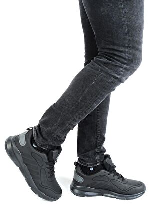 MP 212-2008 Mr Siyah Günlük Yürüyüş Erkek Spor Ayakkabı