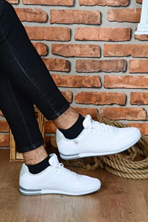 MP 221-2357MR Beyaz Günlük Erkek Casual Spor Ayakkabı