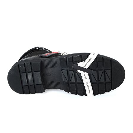 Pierre Cardin 77648 Nubuk Siyah %100 Deri Kışlık Erkek Bot
