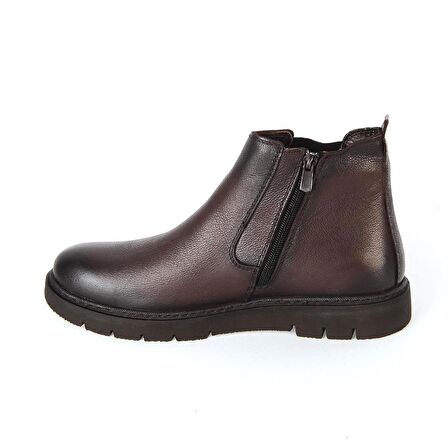 MP 222-4864Mr Kışlık Hakiki Deri Erkek Bot