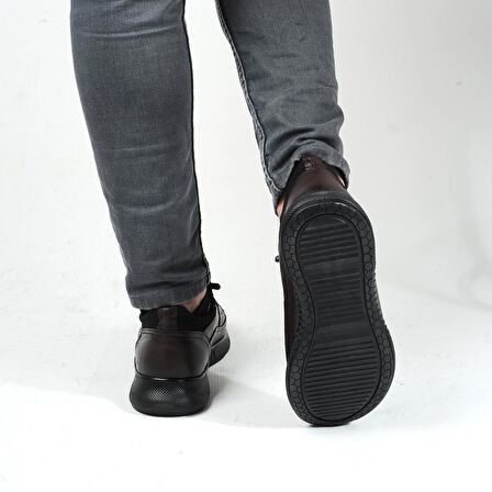 Dropland 8351 Kahve Milano %100 Deri Erkek Casual Ayakkabı 