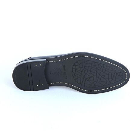 Pierre Cardin 104H11 Exclusıve Siyah Geyik Erkek Klasik Ayakkabı
