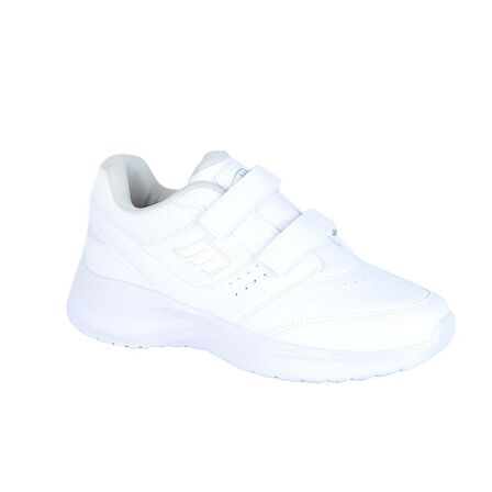 MP 232-1307ZN Beyaz Cırtlı Kadın Sneaker Spor Ayakkabı