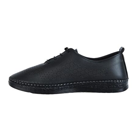 Scarletta 24-04 Cilt Siyah Günlük Yazlık Kadın Casual Ayakkabı