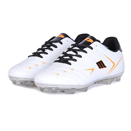 Mp 242-2103 Beyaz Krampon Çim Erkek Futbol Ayakkabı