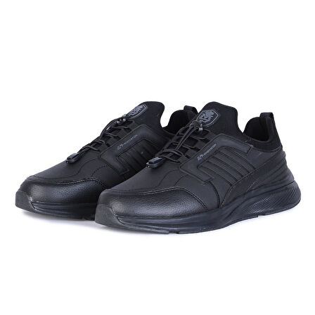 Mp 242-2053Mr Siyah Günlük Erkek Sneaker Spor Ayakkabı