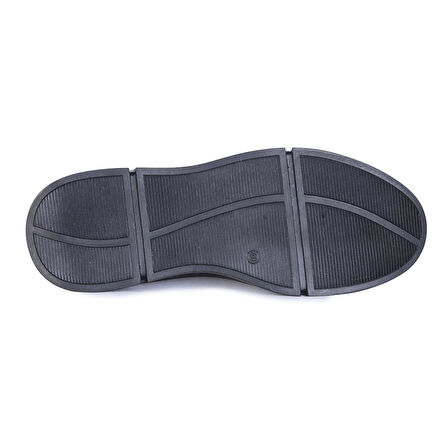 Mp 242-4565Mr Siyah %100 Deri Günlük Erkek Casual Ayakkabı