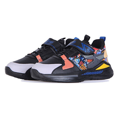 Mp 242-3325Ft Siyah Erkek Çocuk Spor Ayakkabı