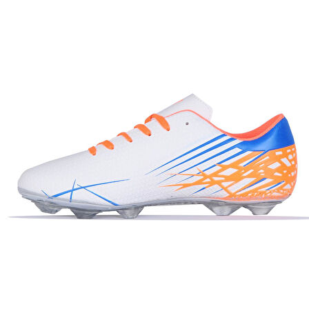 Mp 242-2105Mr Beyaz Erkek Krampon Çim Futbol Ayakkabı