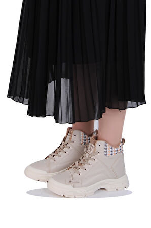 Mp 242-2245Zn Kadın Kürklü Kışlık Düz Bot