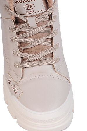 Mp 242-2245Zn Kadın Kürklü Kışlık Düz Bot