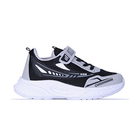 Mp 251-3415Ft Syh-Gri Cırtlı Erkek Çocuk Spor Ayakkabı