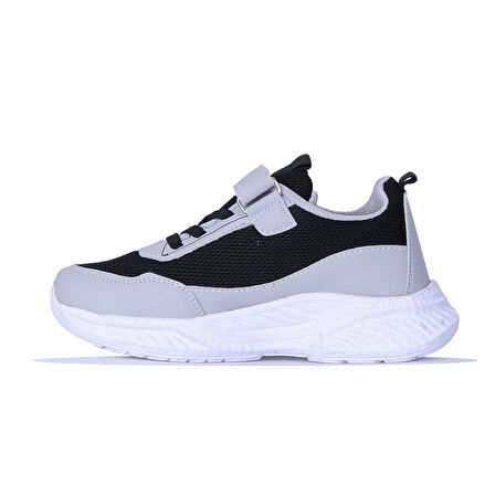 Mp 251-3415Ft Syh-Gri Cırtlı Erkek Çocuk Spor Ayakkabı