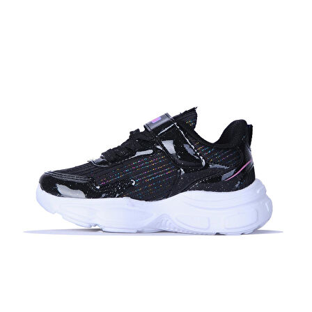 Mp 251-3450 Siyah Işıklı Kız Çocuk Spor Ayakkabı