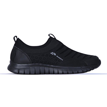 Mp 251-7350Mr Mandalla Siyah Bağsız Yazlık Erkek Sneaker Ayakkabı