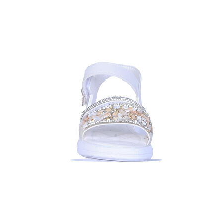 Skuaıter 8110 Barbie Taşlı Kız Çocuk Sandalet