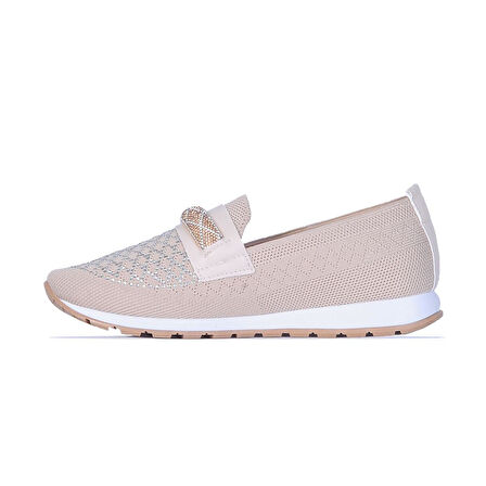 Alens A2 Triko Kadın Babet Ayakkabı