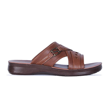 Ayakcenter 2546 Soylu Taba Günlük Erkek Terlik