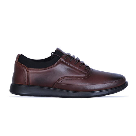 Balayk 066 Kahve Lz Poli Erkek Casual Ayakkabı