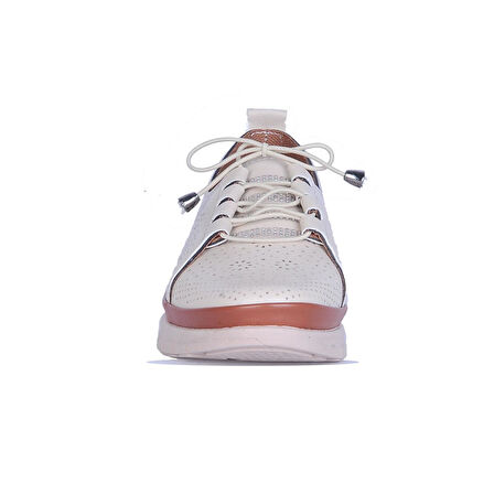 Ayakcenter 1029 Krem Ayzen Kadın Babet