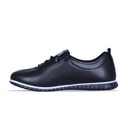 Ayakcenter 205 Barbour Siyah Kadın Düz Babet