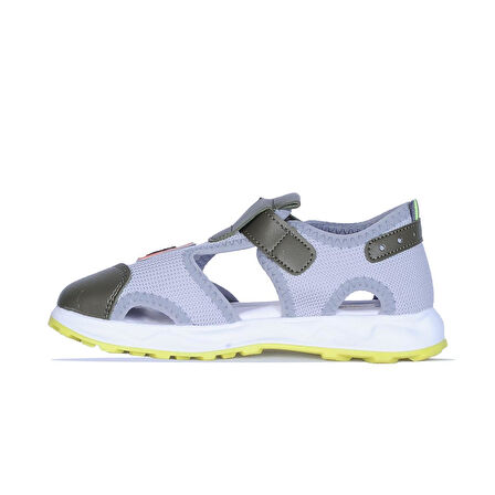 Arzen Arz1 Gri-Haki Erkek Çocuk Sandalet