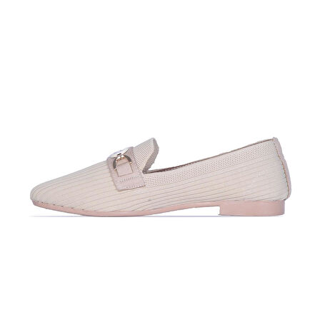 Alens A3 Triko Kadın Düz Babet