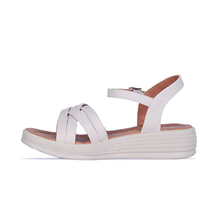 Ayakcenter Gn2 Günay Kadın Düz Sandalet