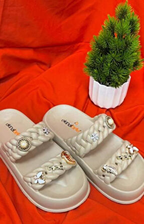 Akınalbella E423.Z.0001 Kadın Terlik