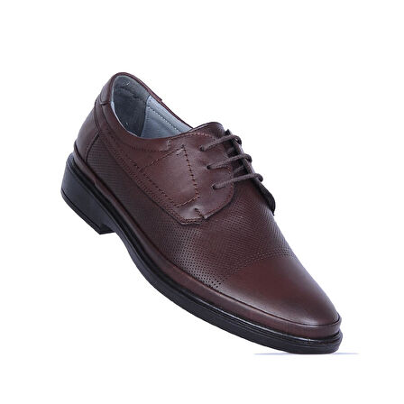 Baloğlu 71 Kahve Lz Kauçuk %100 Deri Erkek Klasik Ayakkabı