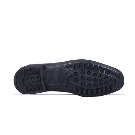 Baloğlu 1161 Taba Kauçuk %100 Deri Erkek Klasik Ayakkabı