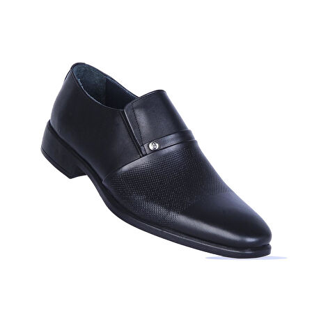 Baloğlu 1902 Siyah Kauçuk %100 Deri Erkek Klasik Ayakkabı