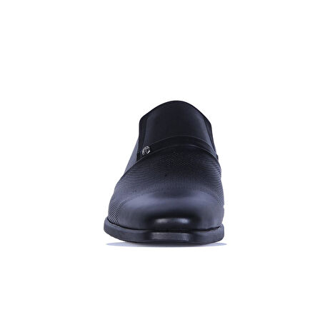 Baloğlu 1902 Siyah Kauçuk %100 Deri Erkek Klasik Ayakkabı