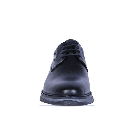 Baloğlu 1951 Siyah Kauçuk %100 Deri Erkek Klasik Ayakkabı