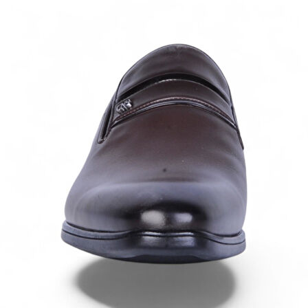 Censay 447 Kahve Antik Kauçuk %Deri Erkek Klasik Ayakkabı