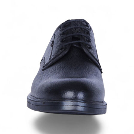 Censay 320 Siyah Zigana Kauçuk %Deri Erkek Klasik Ayakkabı