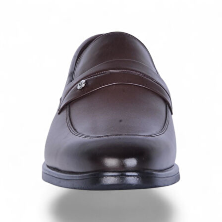 Censay 549 Kahve Antik Kauçuk %Deri Erkek Klasik Ayakkabı